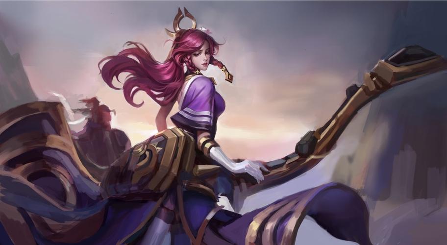 临摹王者荣耀 伽罗