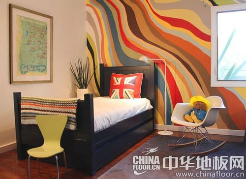 波普风潮家居装饰 现代家装木地板搭配(图)