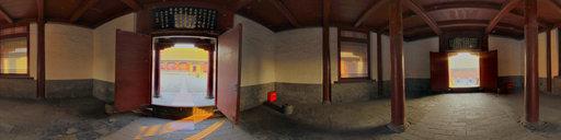 沈阳故宫凤凰楼门楼内,the imperial palace of shenyang