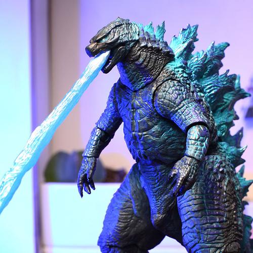 2021喷射哥斯拉大战金刚电影基多拉怪兽可动模型玩具手办男孩礼物2019