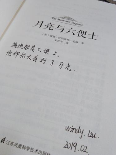 抬头见月光——《月亮与六便士》书评