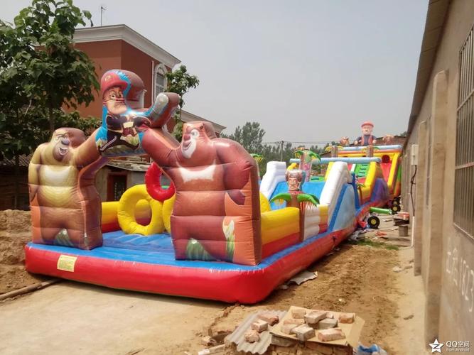 充气城堡充气游乐设备充气海底世界滑梯