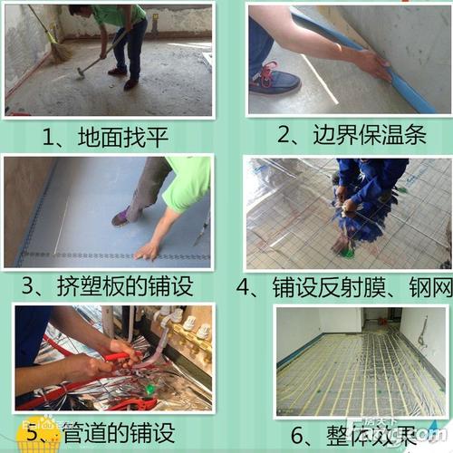 地暖安装流程