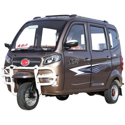 大力神汽油全封闭带棚驾驶室宗申动力三轮摩托车上牌摩托车整车