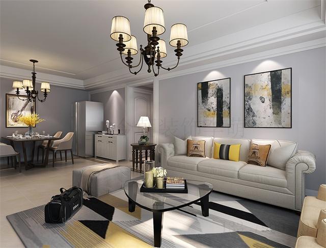 美式风格四居室装修案例,165平米的房子装修多少钱?