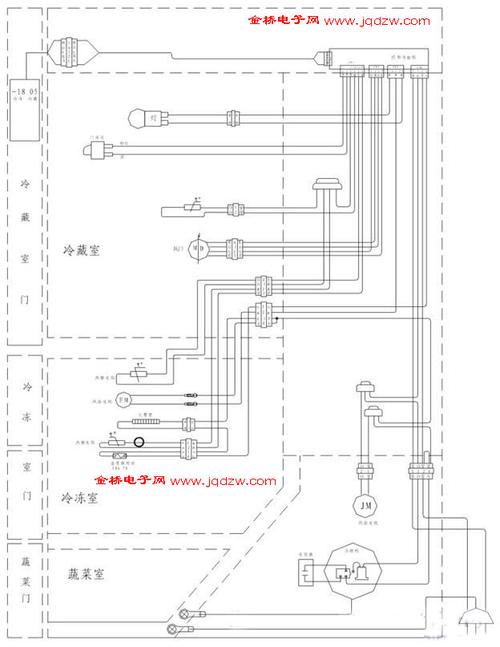 美的bcd-306wem/bcd-336wem冰箱维修相关资料