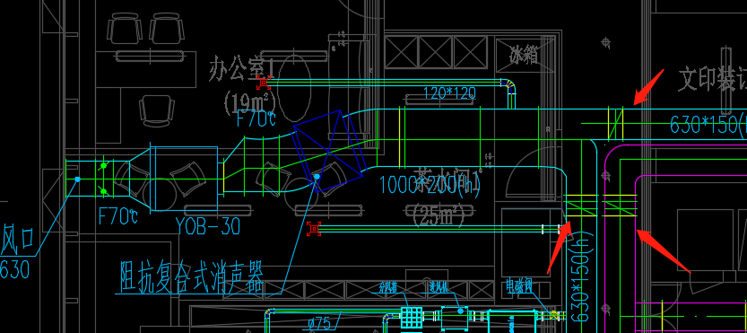 请问这个通风管道上是什么阀门还是什么