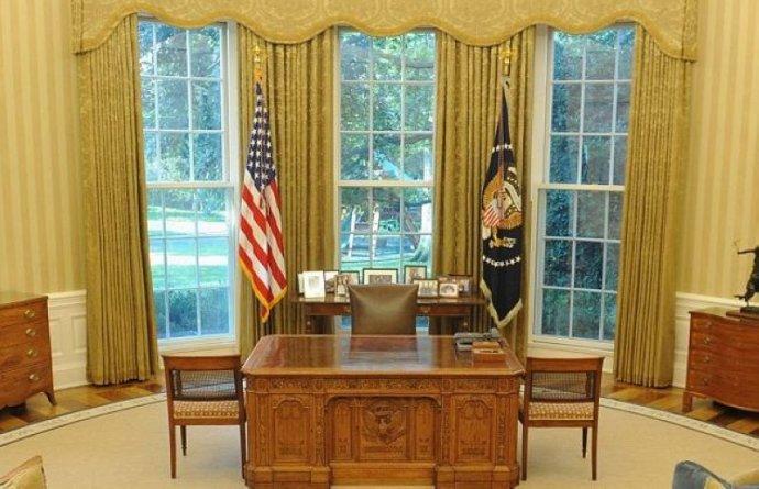 美国总统椭圆形办公室