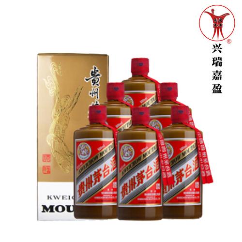 茅台moutai贵州茅台酒茅台精品53度500ml6酱香型白酒箱装