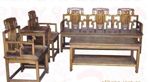 实木家具/明清仿古家具/中式古典家具/太师椅5件套