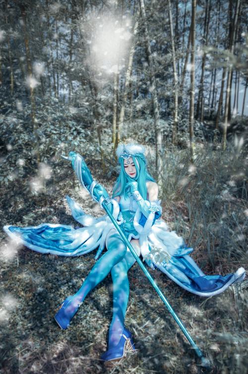 【cos正片】王者荣耀王昭君_冰雪之华