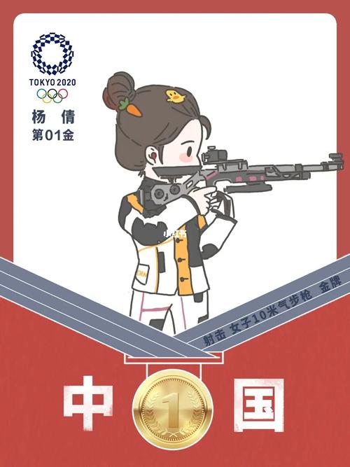 东京奥运会手抄报|杨倩 首金 ～_杨倩_手抄报_奥运会