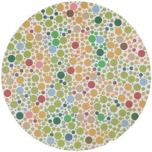 5张色盲色弱测试图