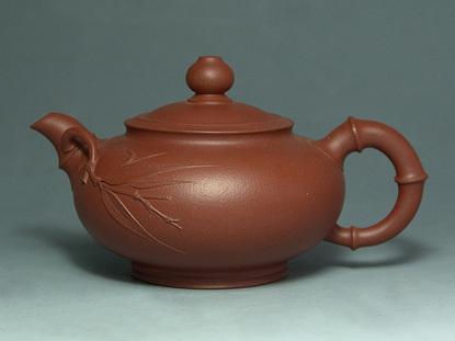 高档作品【春竹】|名家周菊英作品_作品库_紫砂之家