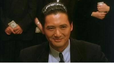 周润发的这种正宗大背头怎么留呢 怎么剪的 头发搭下来的时候是什么