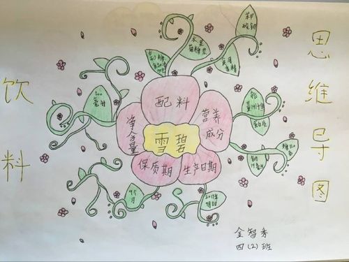 综合实践走进饮料大家族饮料思维导图