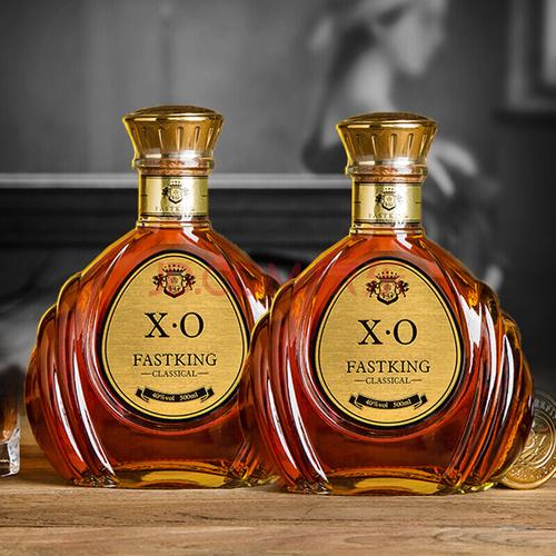 法国原酒xo白兰地洋酒套装组合brandy酒预调酒基酒烈酒40度酒吧酒fast
