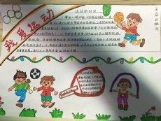 小学我爱运动手抄报 运动会手抄报