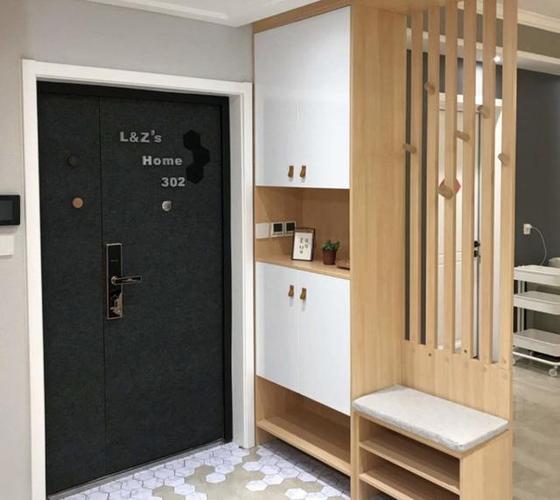 想要鞋柜美观又实用,尽量参考这样的设计,不管户型是否有玄关