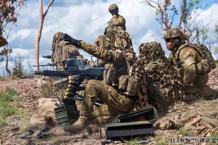 澳美日联合演习 mk47榴弹发射器意外成为主角