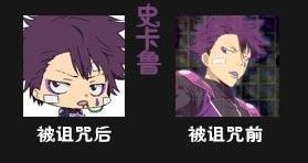姓名:史卡鲁  生日:8月8日  血型:b