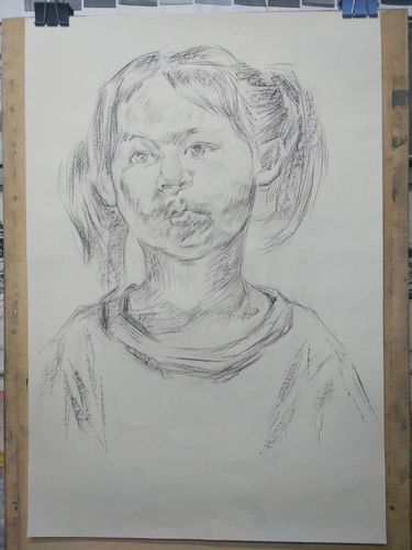【 新立新画室 】2018年5月份师,生(素描人物头像,速写)绘画部分习作