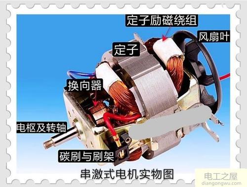 串激式电动机两根线怎样调整电机正反转