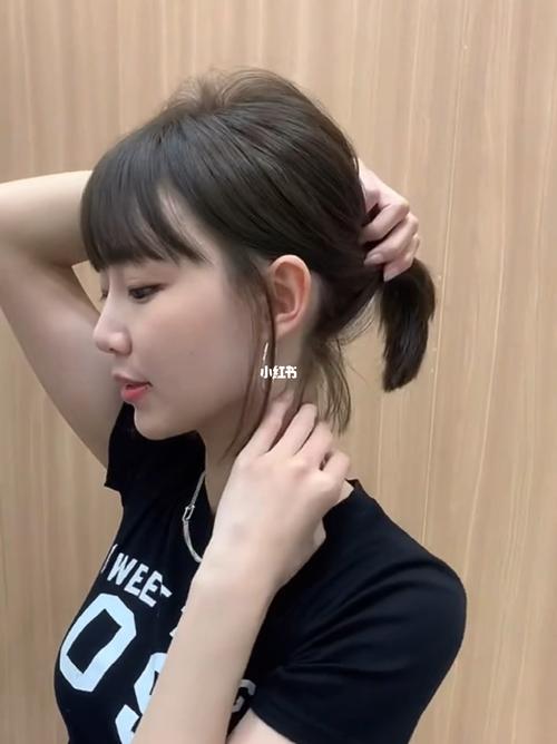 少女感小短发~可扎可披蓬松韩系初恋头_短发_发型_少女感_初恋头_韩系