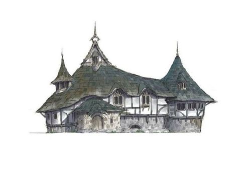 中世纪的房屋建筑