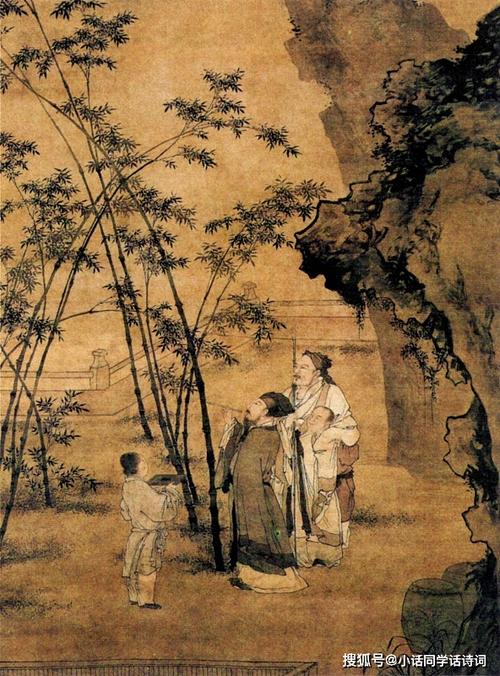 苏轼给一位僧人的画上题了两首诗,画没有保存下来,但苏轼的诗却流传