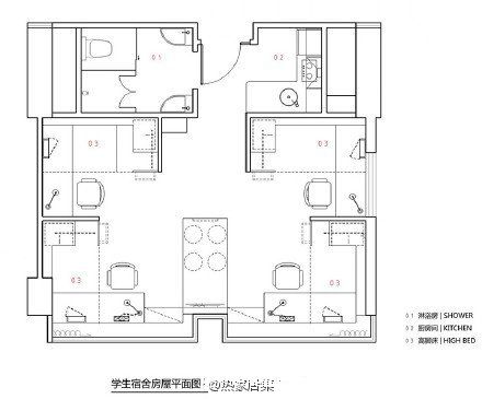 热家居集:别人家的四人宿舍[爱你] 67 - 微博精选