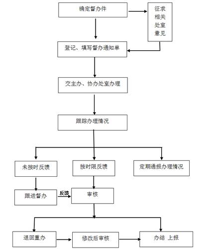 重要事项督办流程图