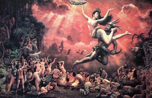 西方神话主神是宙斯,那中国神话的主神又是谁?说出来