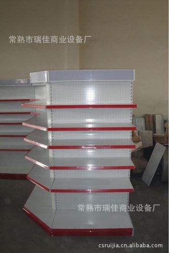 供应内转角和外转角单面超市货架,转角商超货架,转角超市货架