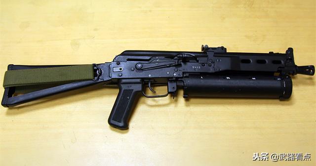 军事丨俄罗斯"野牛"滚筒式冲锋枪,采用64发滚筒弹匣!