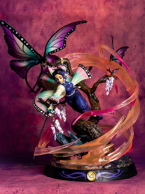 魔方蝴蝶忍手办鬼灭之刃虫柱gk国产限量版雕像模型鬼杀队共鸣摆件