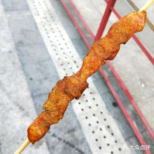 正新鸡排鸡肉串图片