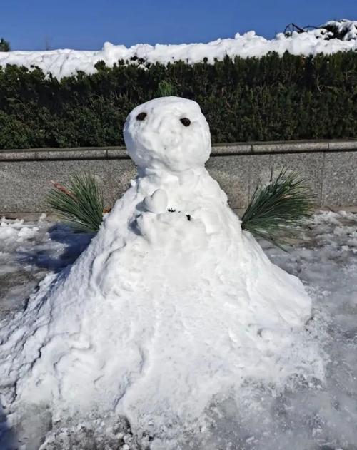 快来帮我弄一下吧～ 充满趣味的各式雪人 小小雪人 寄托着山师er对