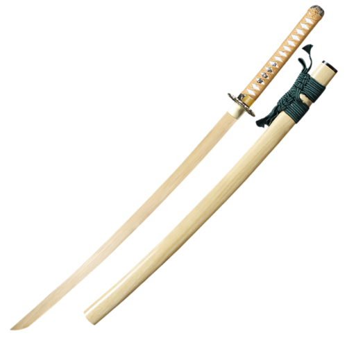 木刀日式武术剑道训练竹刀带鞘木剑刀剑武士刀