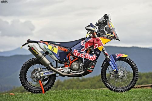 ktm的2015达喀尔之剑450rally厂车