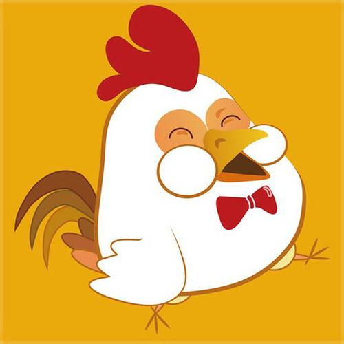 新款钻石十字绣 可爱卡通母鸡儿童贴画 钻石画满钻 外贸货源批发