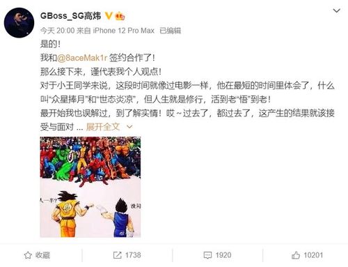 4月16日,声闻聚将厂牌老板高炜宣布,他签下了pg1.