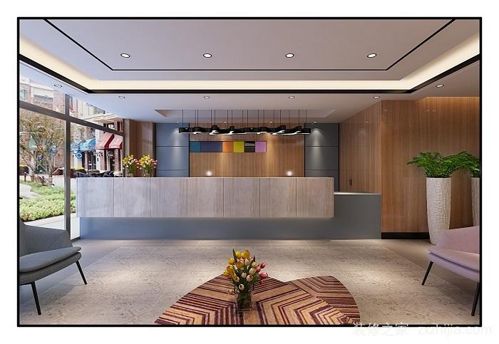 快捷酒店全包2000平装修效果图