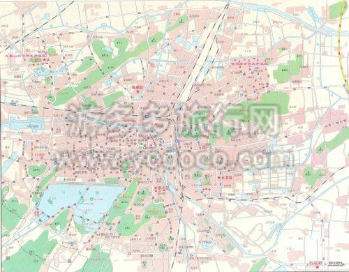 徐州市区自驾游交通地图高清大地图