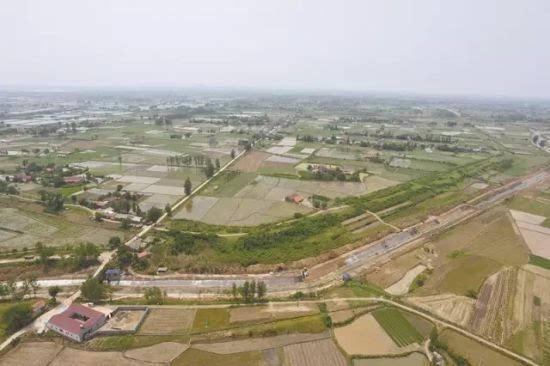 纪南城城垣西北角.