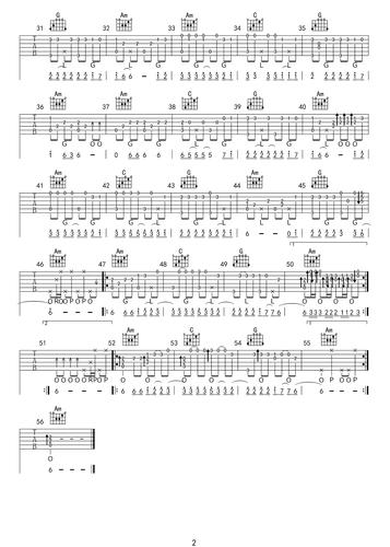 《aloha heja he》指弹吉他谱_c调原版独奏六线谱_高清图片谱