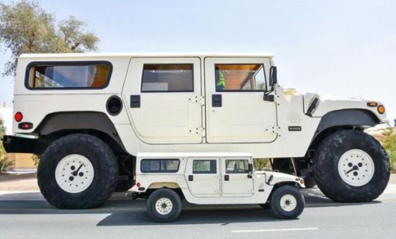 世界上最大的悍马让普通悍马看起来像玩具车
