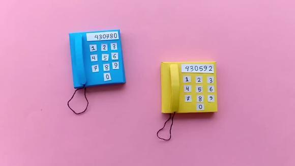 diy手工折纸:教你如何用纸做一个折纸电话