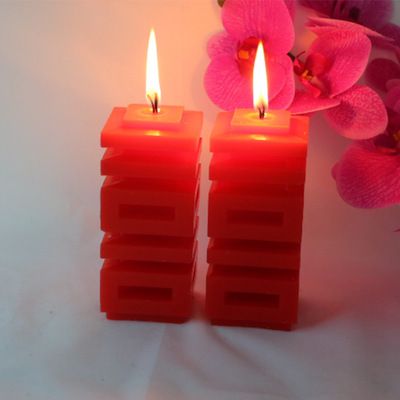 创意表白蜡烛定制 石蜡浇注磨囍字蜡烛 创意浪漫浇注蜡烛厂家直销
