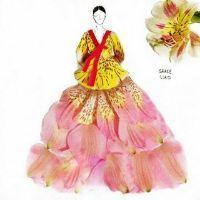 花瓣创意婚纱-女生头像-q友乐园